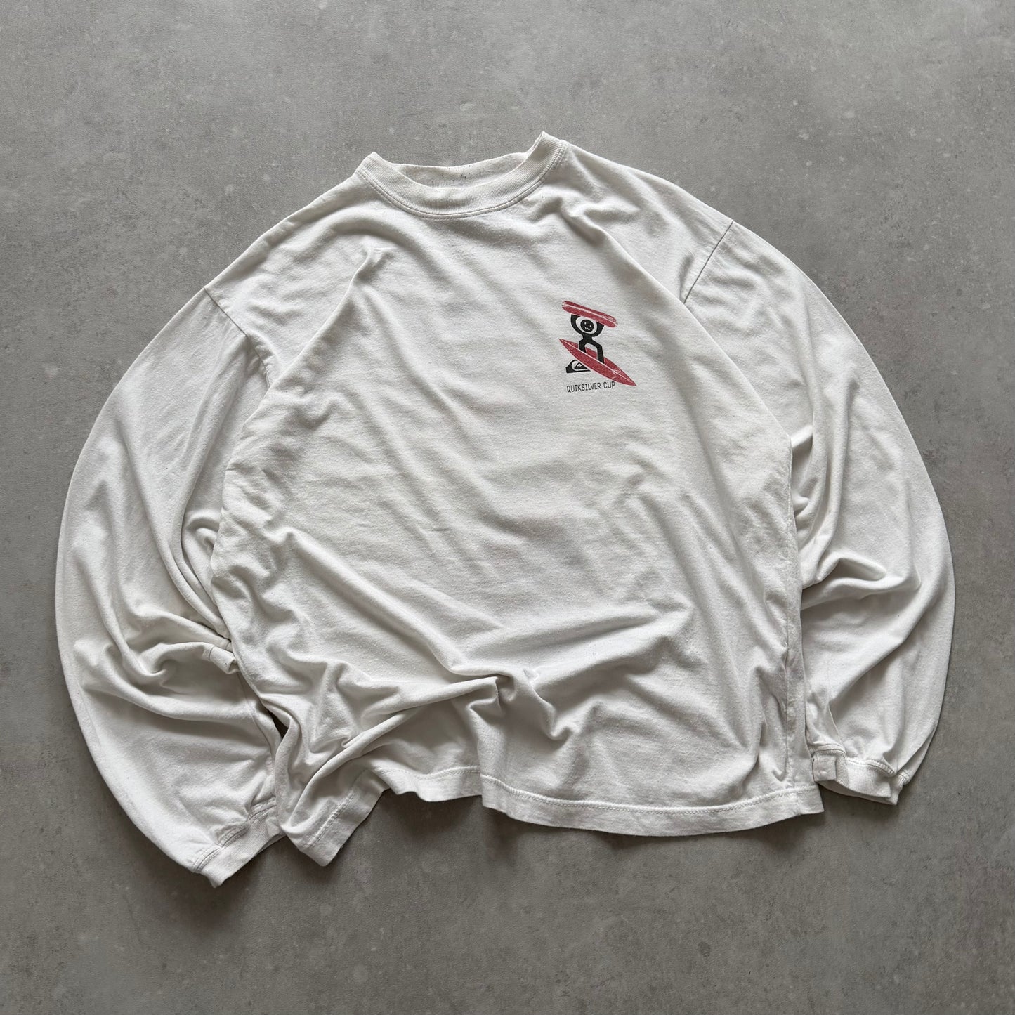 90's Quiksilver Long Sleeve T-Shirt (M)