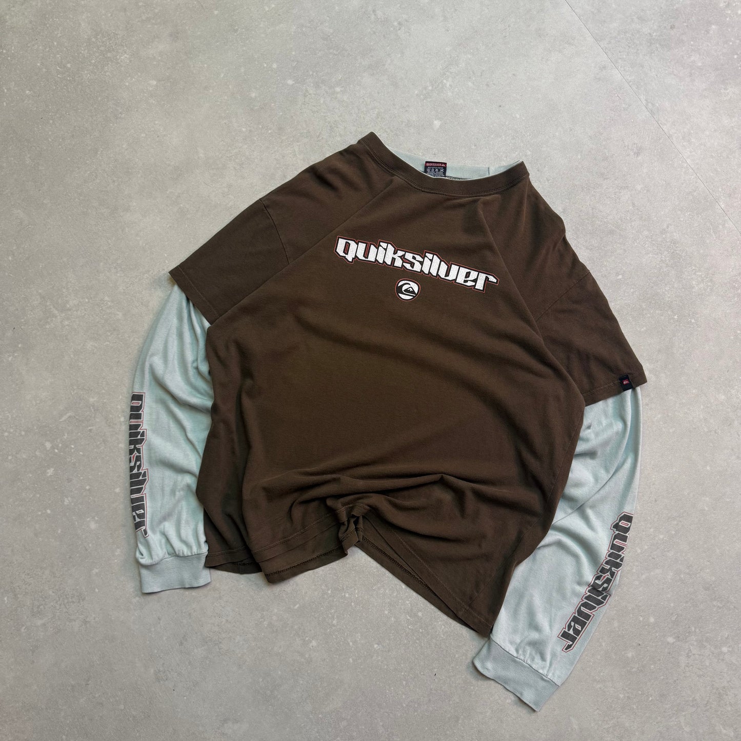 00’s Quiksilver Long Sleeve T-shirt (M)