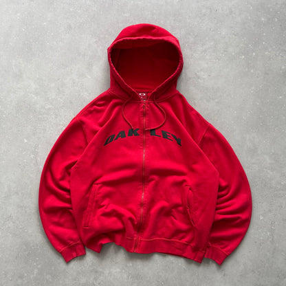 Vintage Oakley Zip-up Hoodie (L)