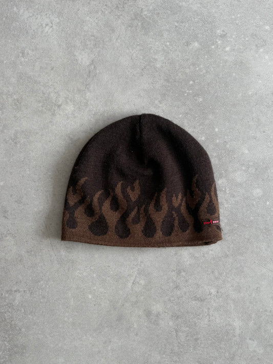 Vintage No Fear Flame Beanie