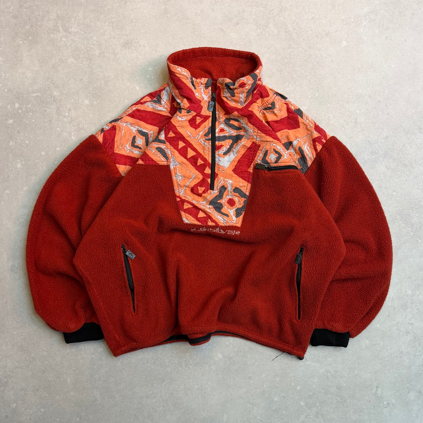 00’s Quiksilver Fleece 1/4 Zip (L)