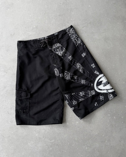 Vintage Billabong Rising Sun Paisley Boardshorts (31)