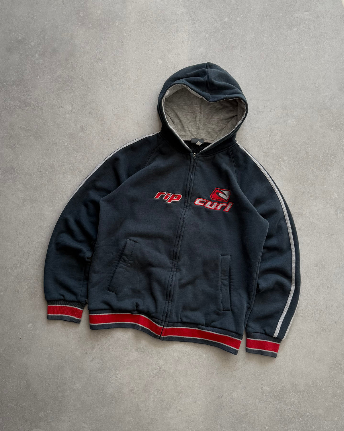 Vintage Rip Curl Full Zip Hoodie (S)