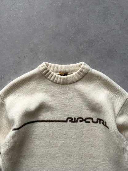 Vintage Rip Curl Knit Jumper (L)