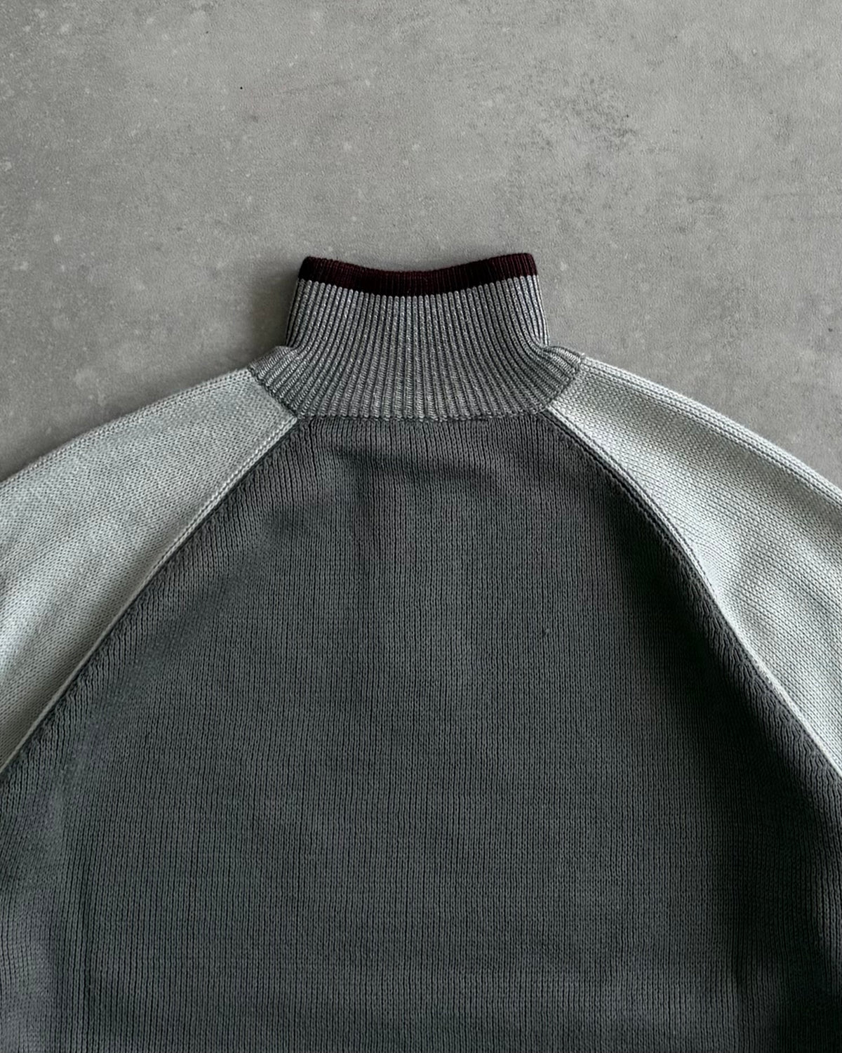 Vintage Quiksilver 1/4 Zip Knit Jumper (M)