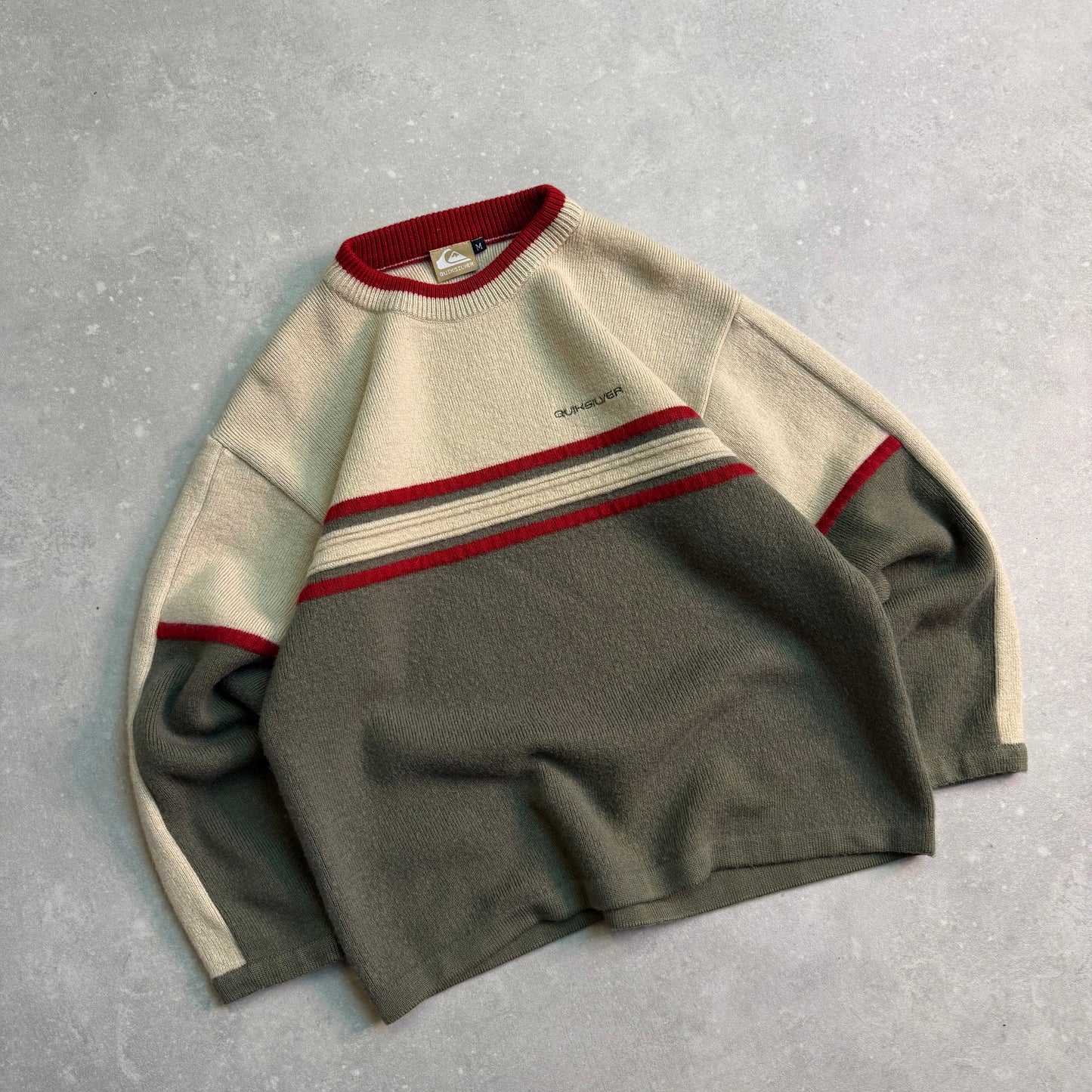 00’s Quiksilver Knit Jumper (M)