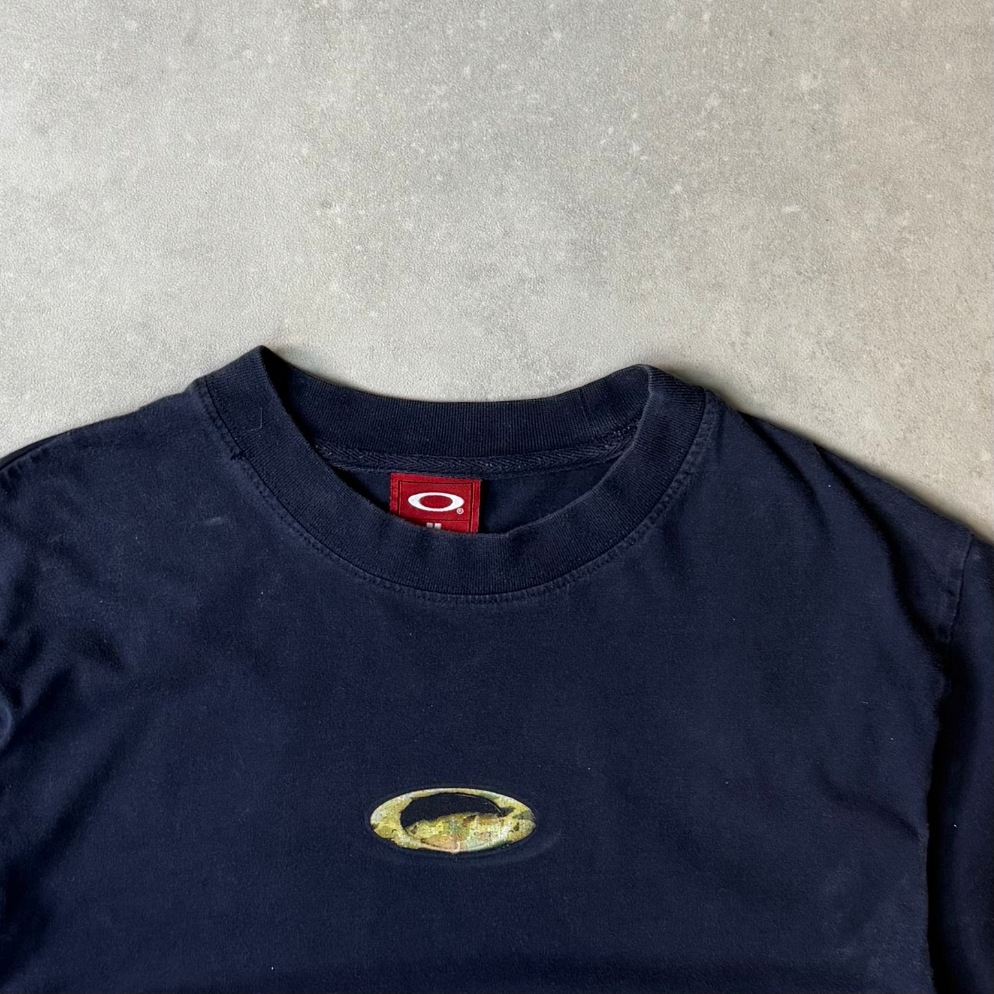 00's Oakley Camo Icon T-shirt (M)
