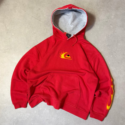 00’s Quiksilver Flame Hoodie (M)