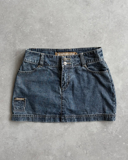 Vintage Billabong Denim Mini Skirt (29)