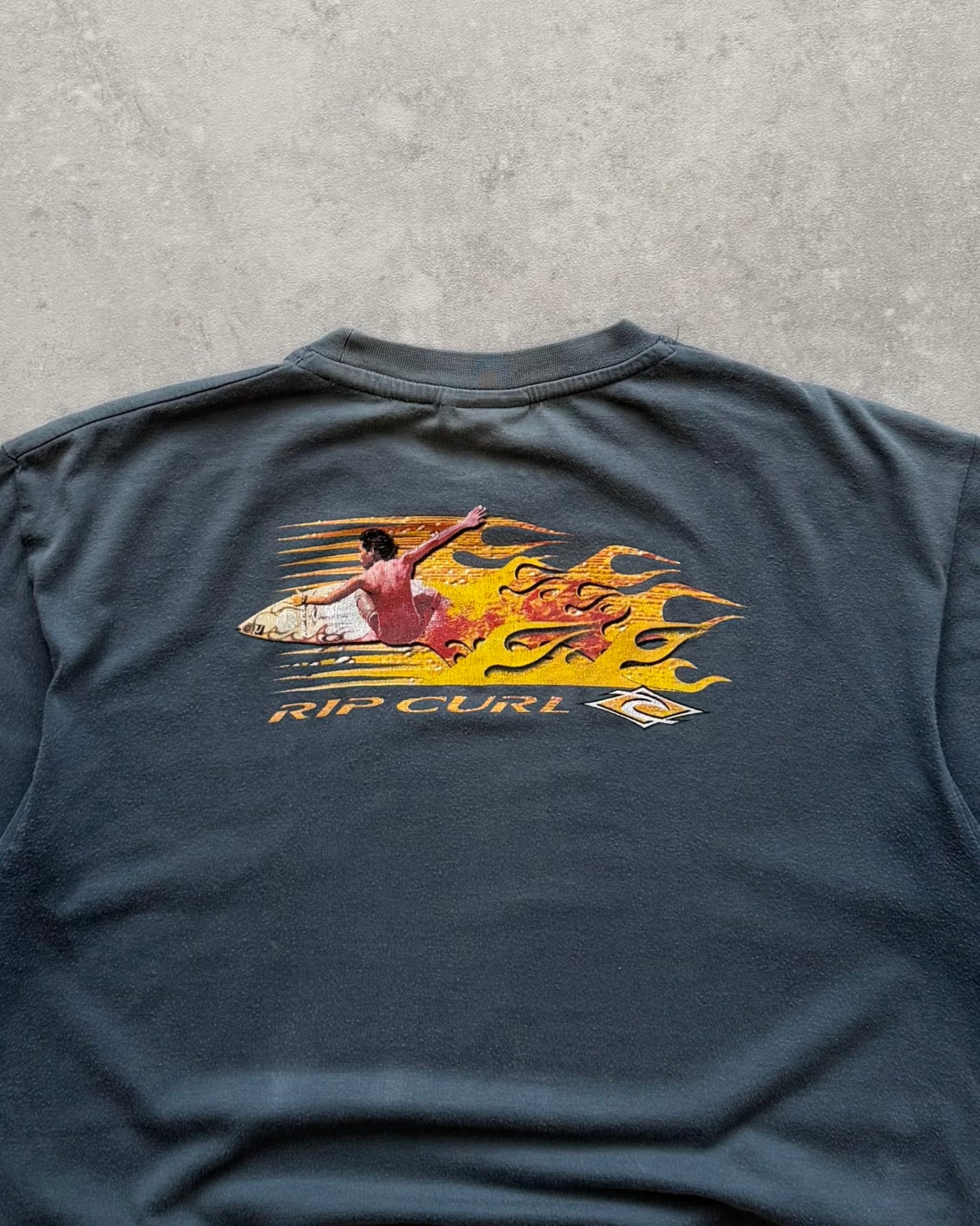 Vintage Rip Curl Flame T-shirt (S)
