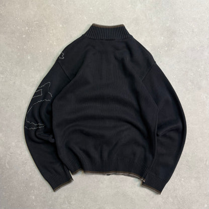 00’s Quiksilver Knit Jumper (M)