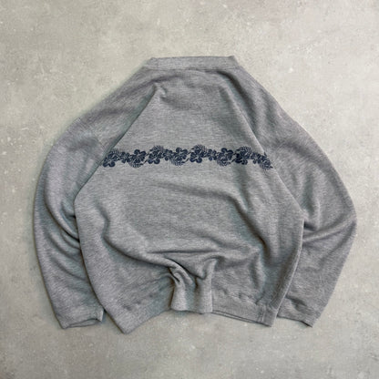 90’s Quiksilver Floral Sweatshirt (XL)