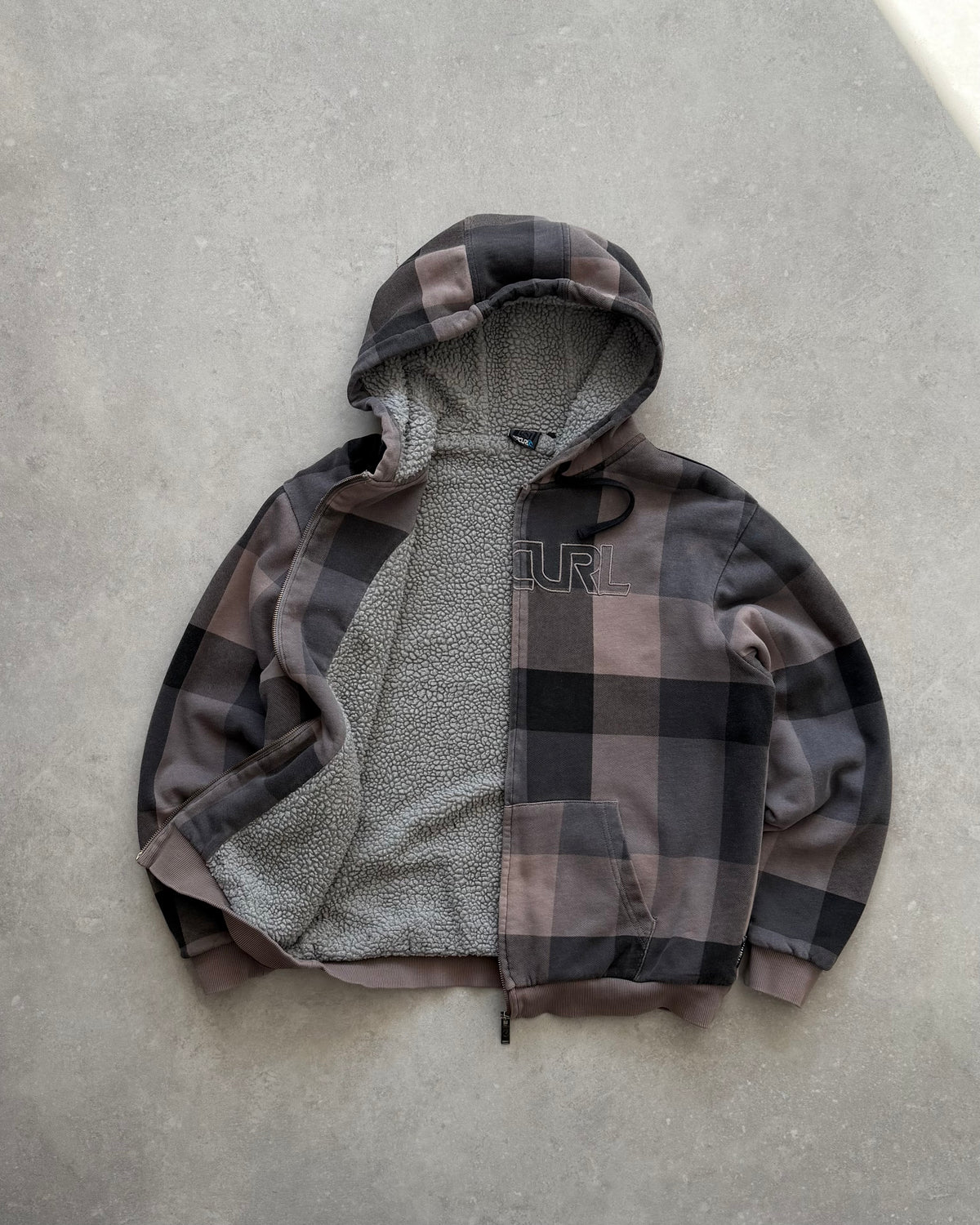 Vintage Rip Curl Full Zip Hoodie (M)