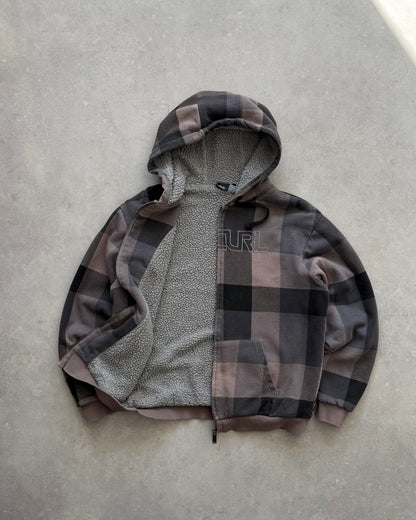 Vintage Rip Curl Full Zip Hoodie (M)