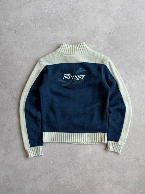 Vintage Rip Curl 1/4 Length Zip Jumper (XS)