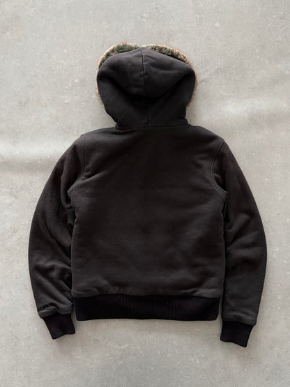 Vintage O’Neill Fur Lined Hoodie (S)