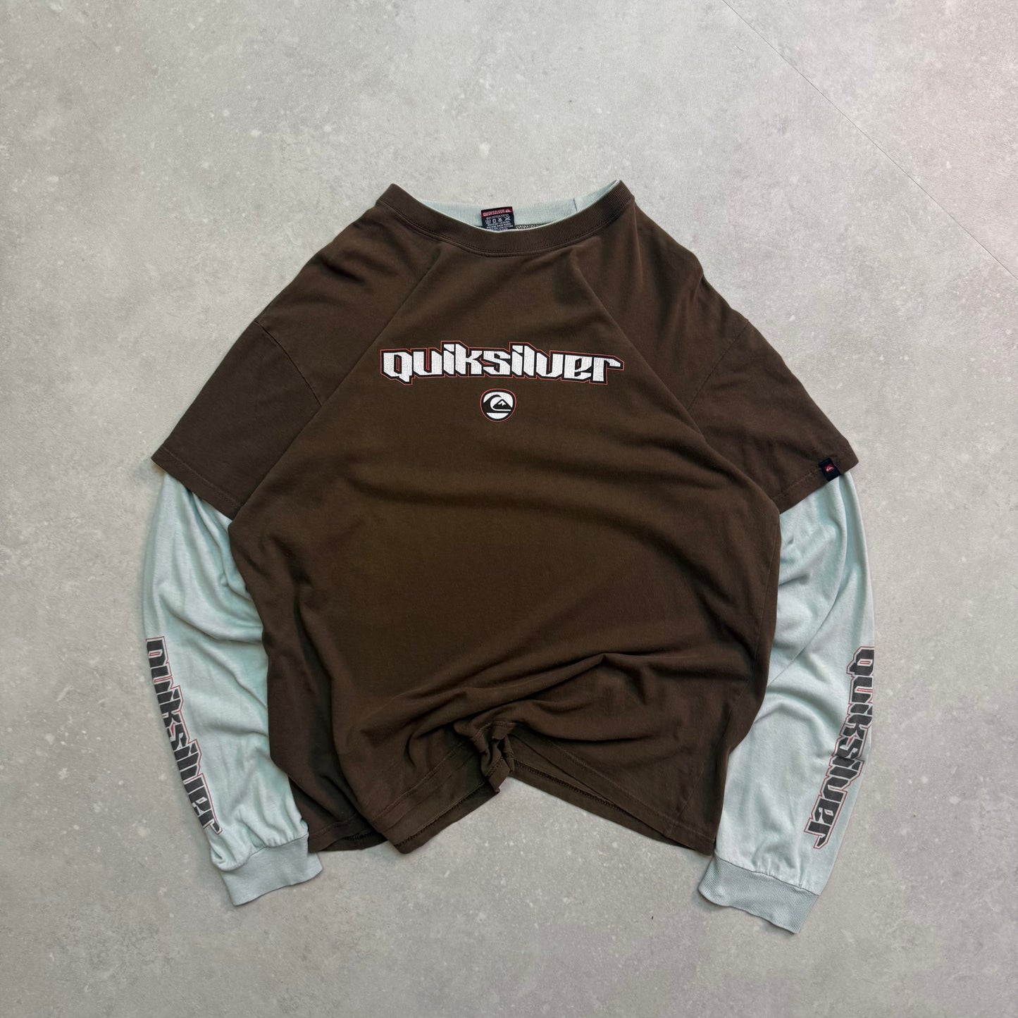 00’s Quiksilver Long Sleeve T-shirt (M)