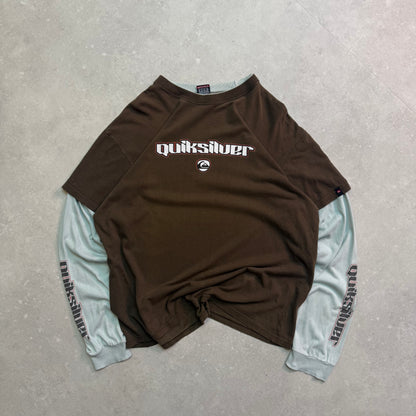 00’s Quiksilver Long Sleeve T-shirt (M)