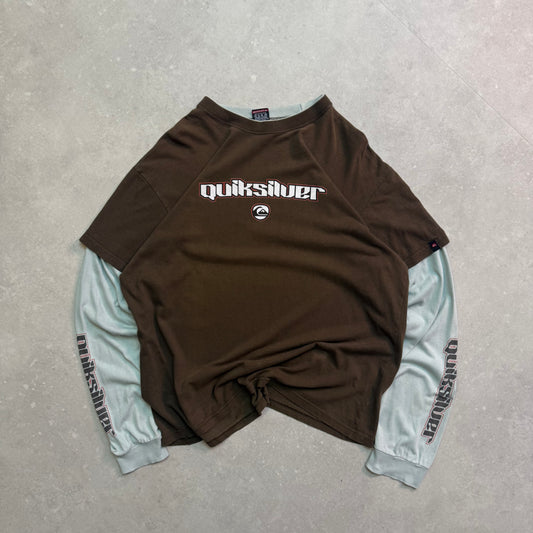 00’s Quiksilver Long Sleeve T-shirt (M)