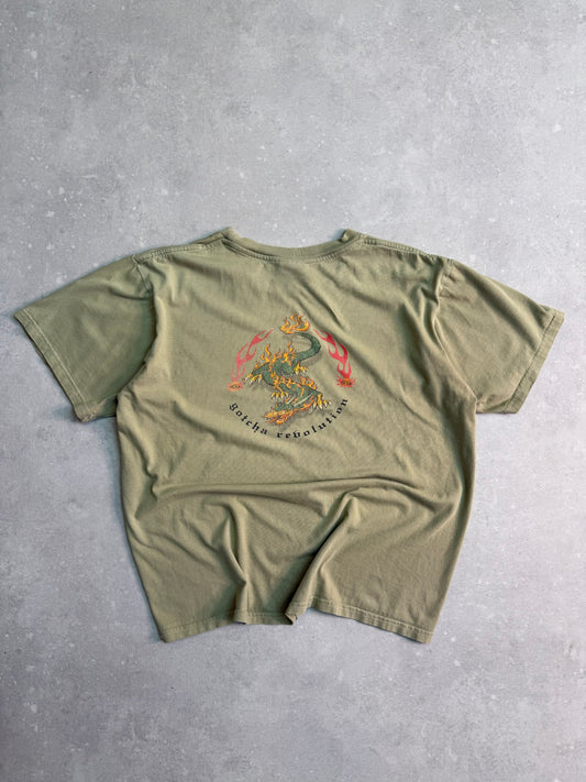00’s Gotcha Dragon T-shirt (M)