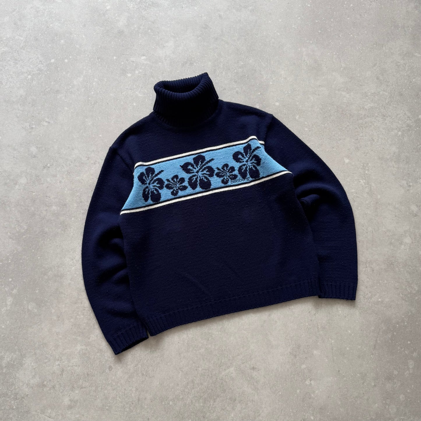 Vintage Billabong Turtleneck Knit Jumper (wmns M)