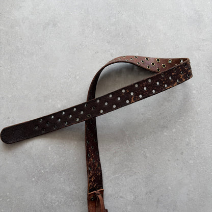 Vintage Oakley Leather Belt (M)