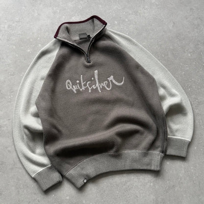 00’s Quiksilver Knit Jumper (L)