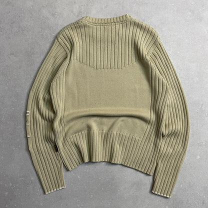00's Quiksilver Cable Knit Jumper (S)
