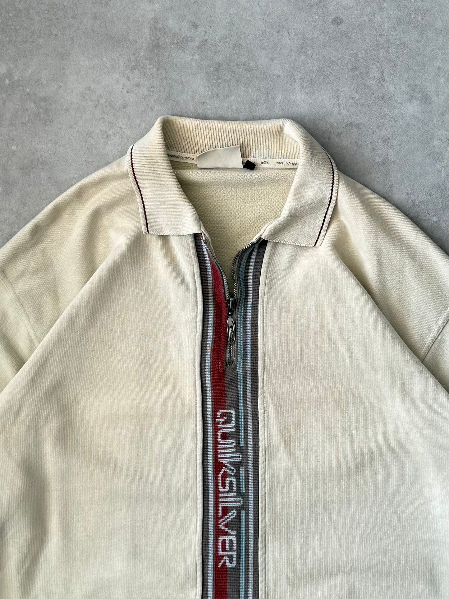 Vintage Quiksilver 1/4 Zip Sweatshirt (XL)