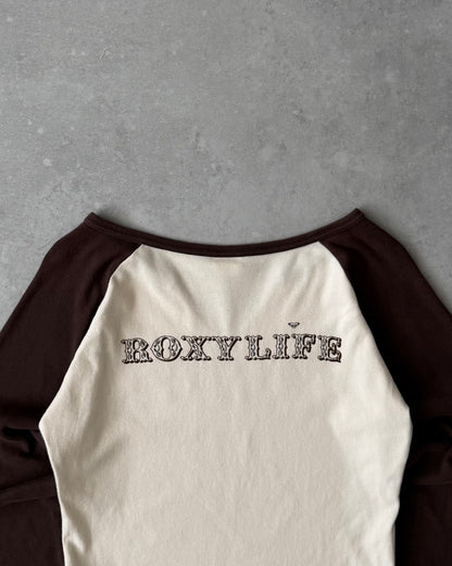 Vintage Roxy Women's Long Sleeve Top (L)