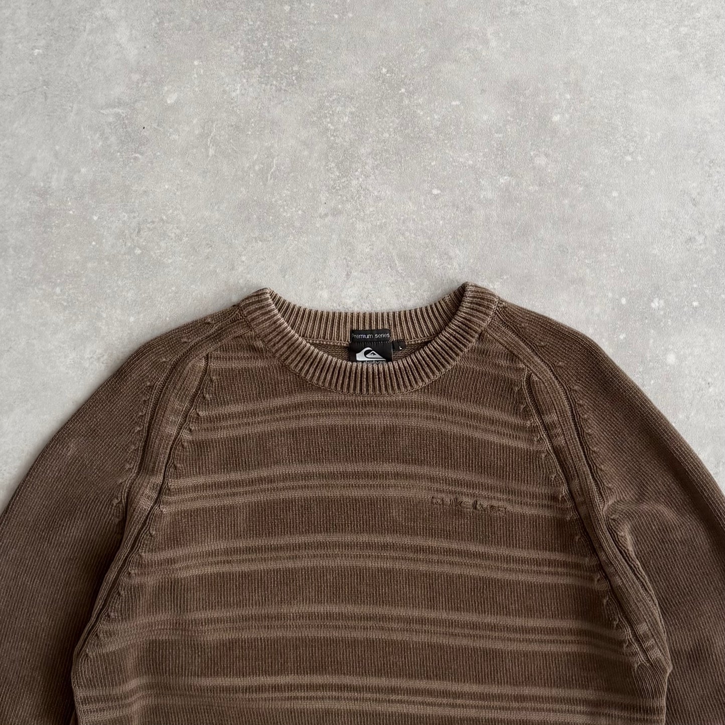 Vintage Quiksilver Corduroy Knit Jumper (L)