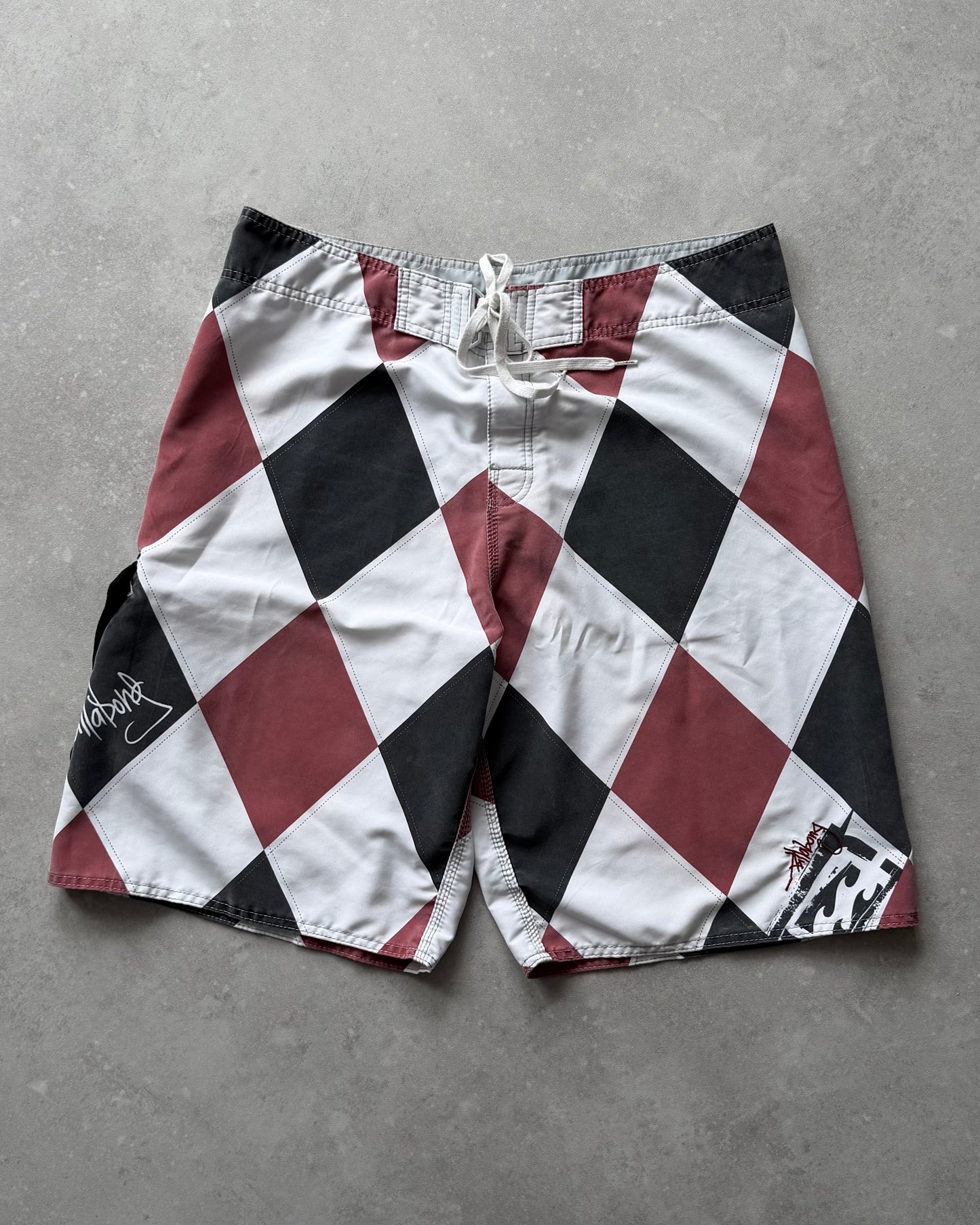 Vintage Andy Irons Billabong boardshorts front
