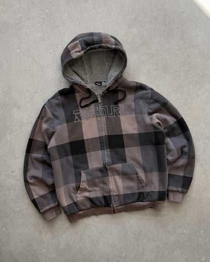 Vintage Rip Curl Full Zip Hoodie (M)