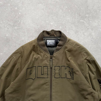 00’s Quiksilver Bomber Jacket (M)
