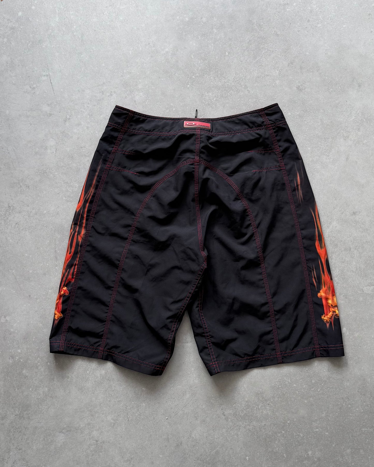 Vintage Oakley Flame Boardshorts (34)