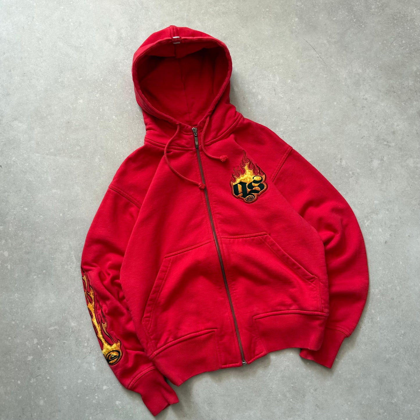 00’s Quiksilver Flame Hoodie (S)