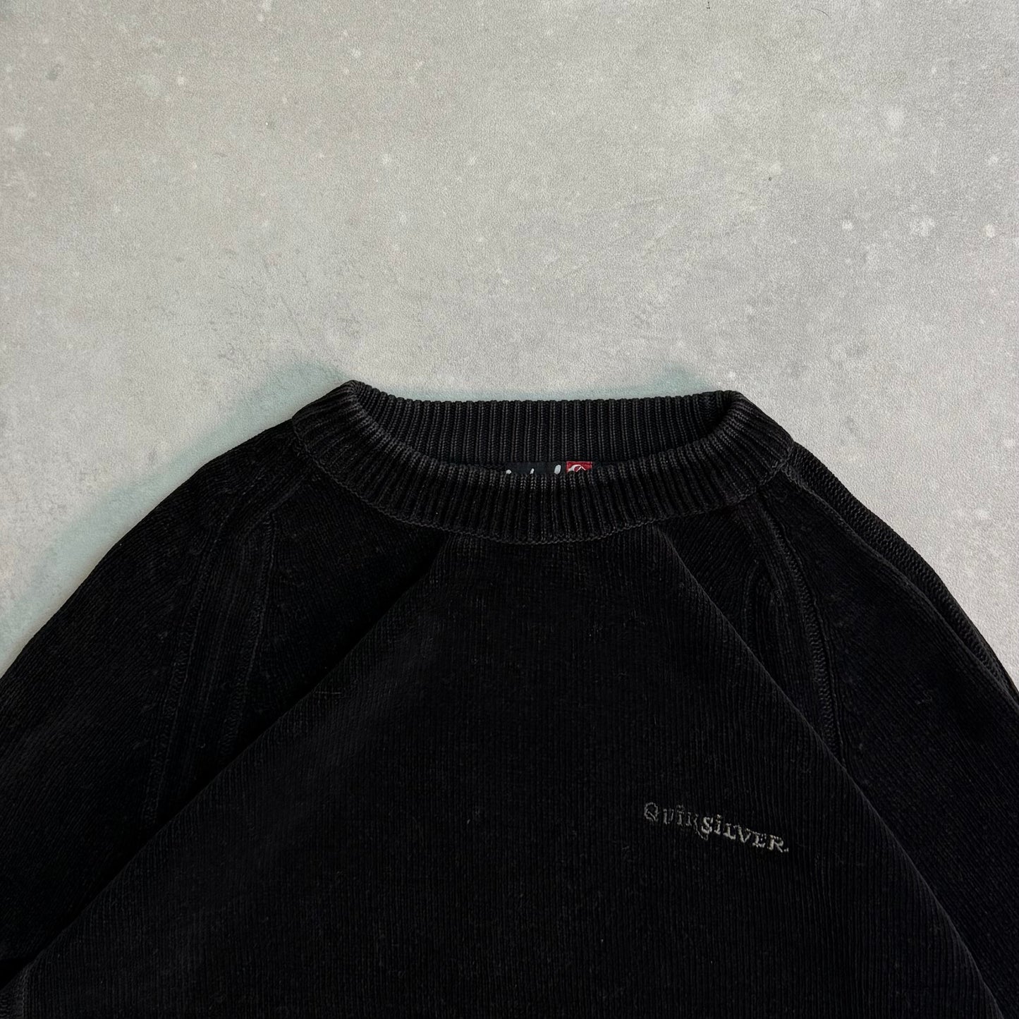 00’s Quiksilver Corduroy Knit Jumper (S)