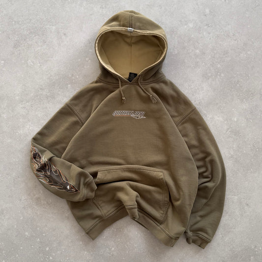 00’s Quiksilver Flame Hoodie (L)