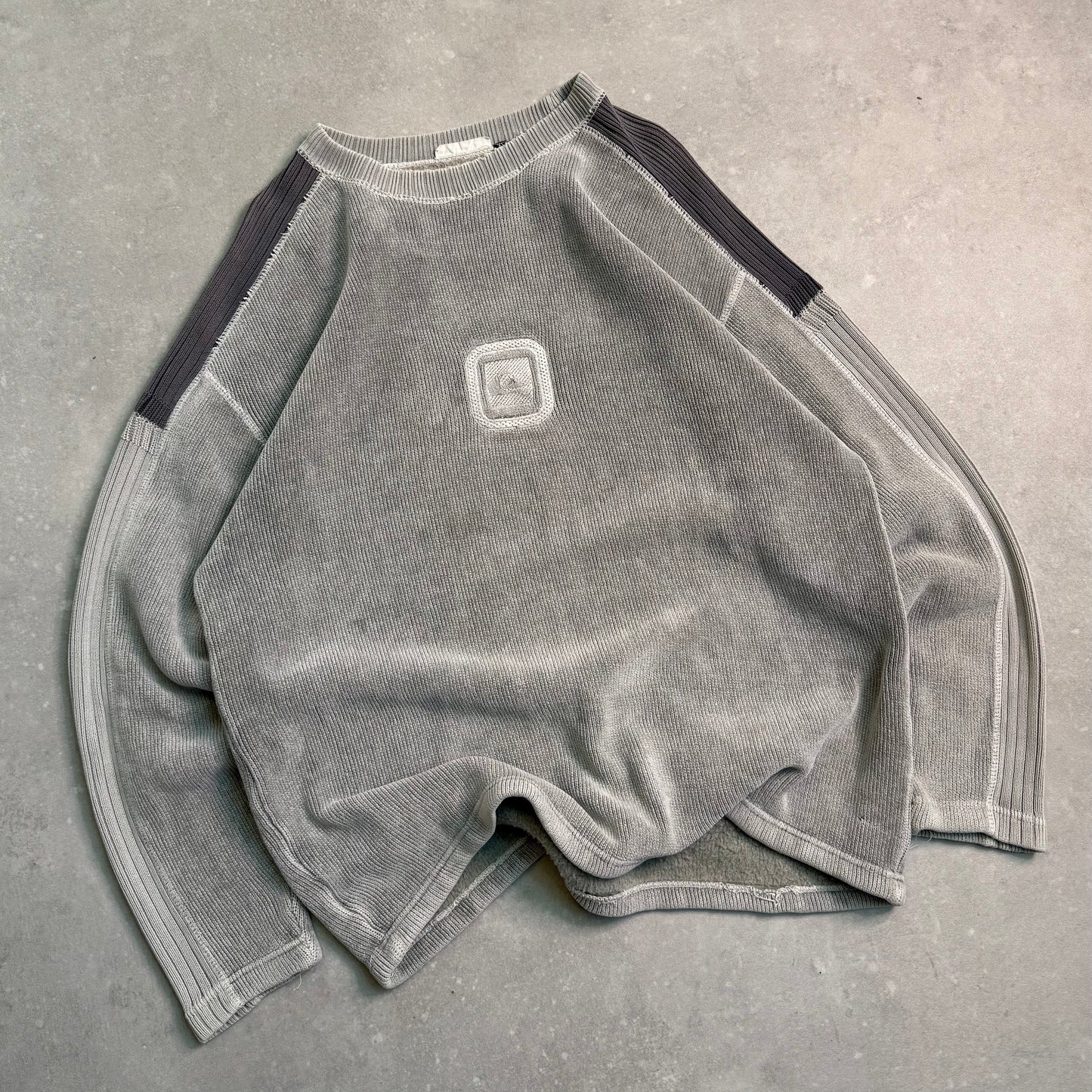00’s Quiksilver Corduroy Knit Jumper (L)