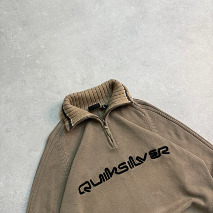 00’s Quiksilver 1/4 Zip Knit