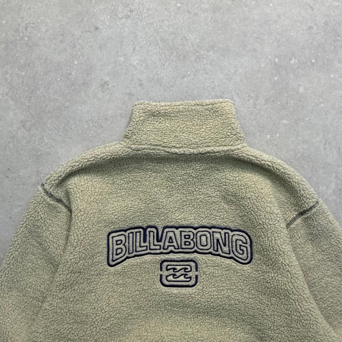 00’s Billabong 1/4 Zip Fleece (M)