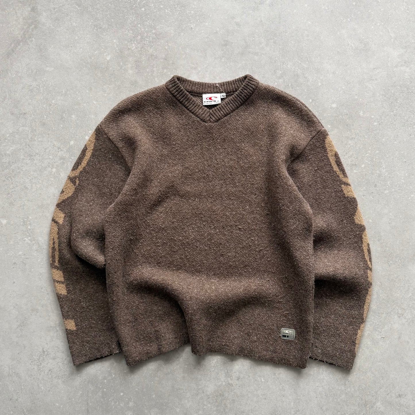 00's O'Neill V-Neck Knit Jumper (S)