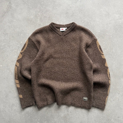 00's O'Neill V-Neck Knit Jumper (S)