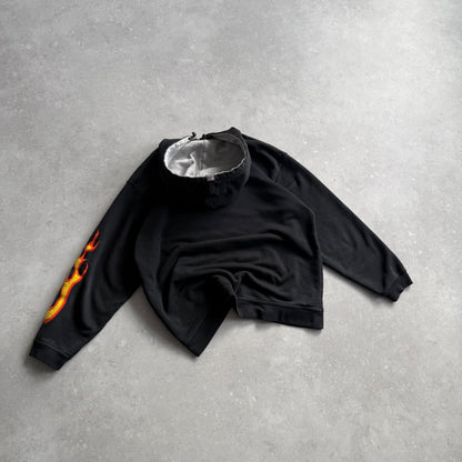 00’s Quiksilver Flame Hoodie (L)