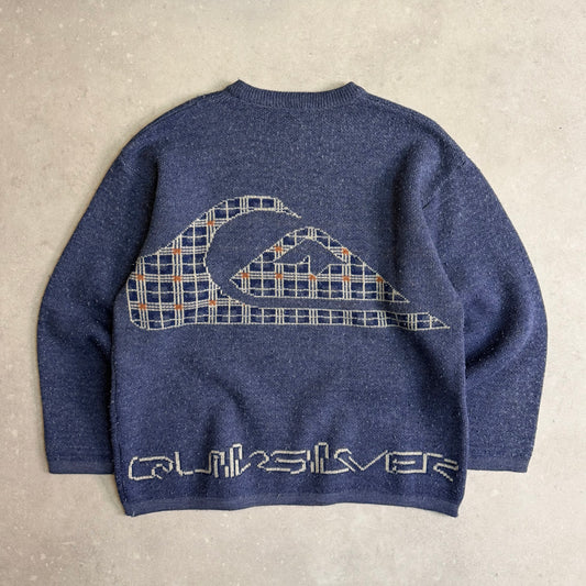 90's Quiksilver Knit Jumper (L)