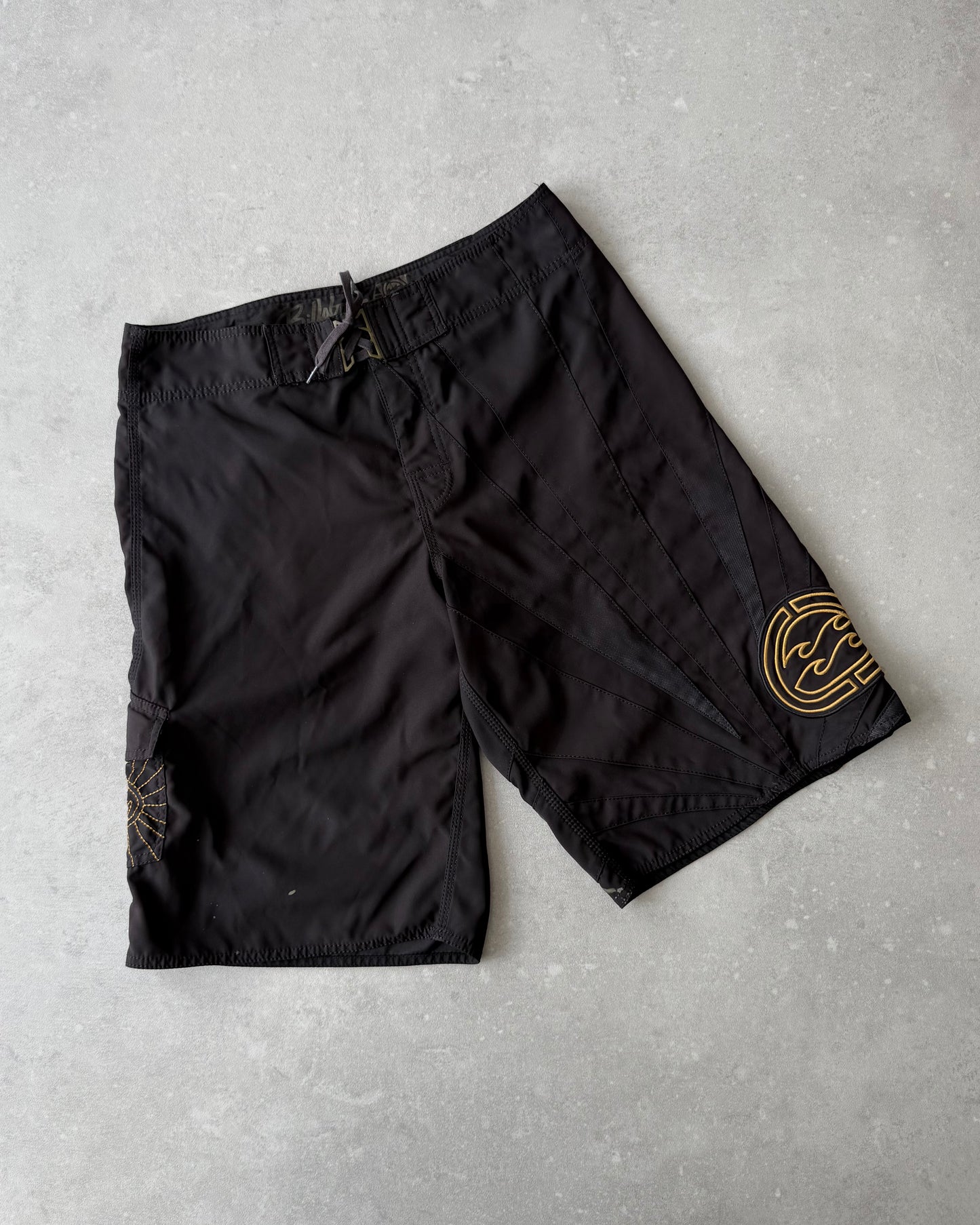 Vintage Billabong Andy Irons Samurai Platinum Boardshorts (34)