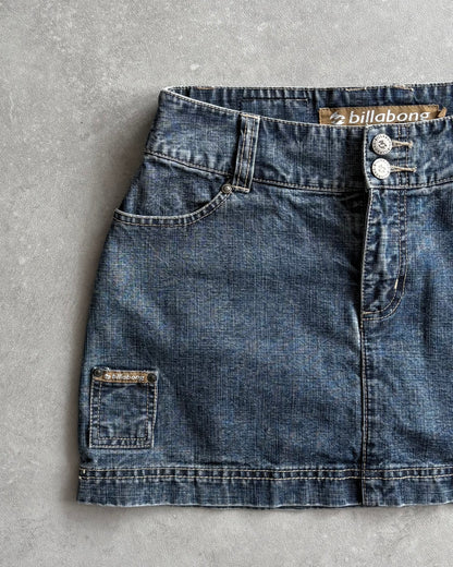 Vintage Billabong Denim Mini Skirt (29)