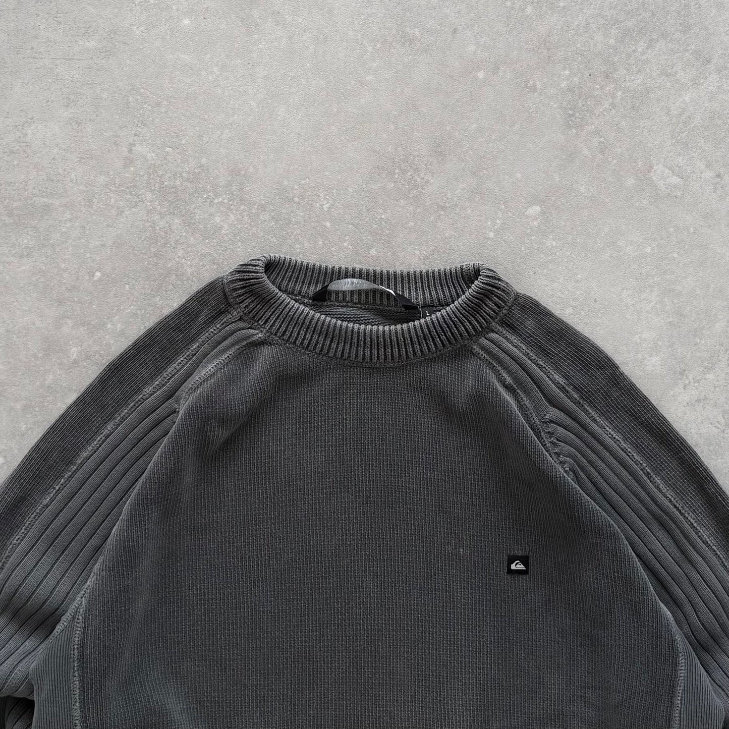00’s Quiksilver Corduroy Knit Jumper (L)