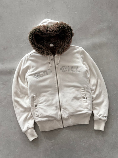 Vintage O’Neill Fur Lined Hoodie (S)