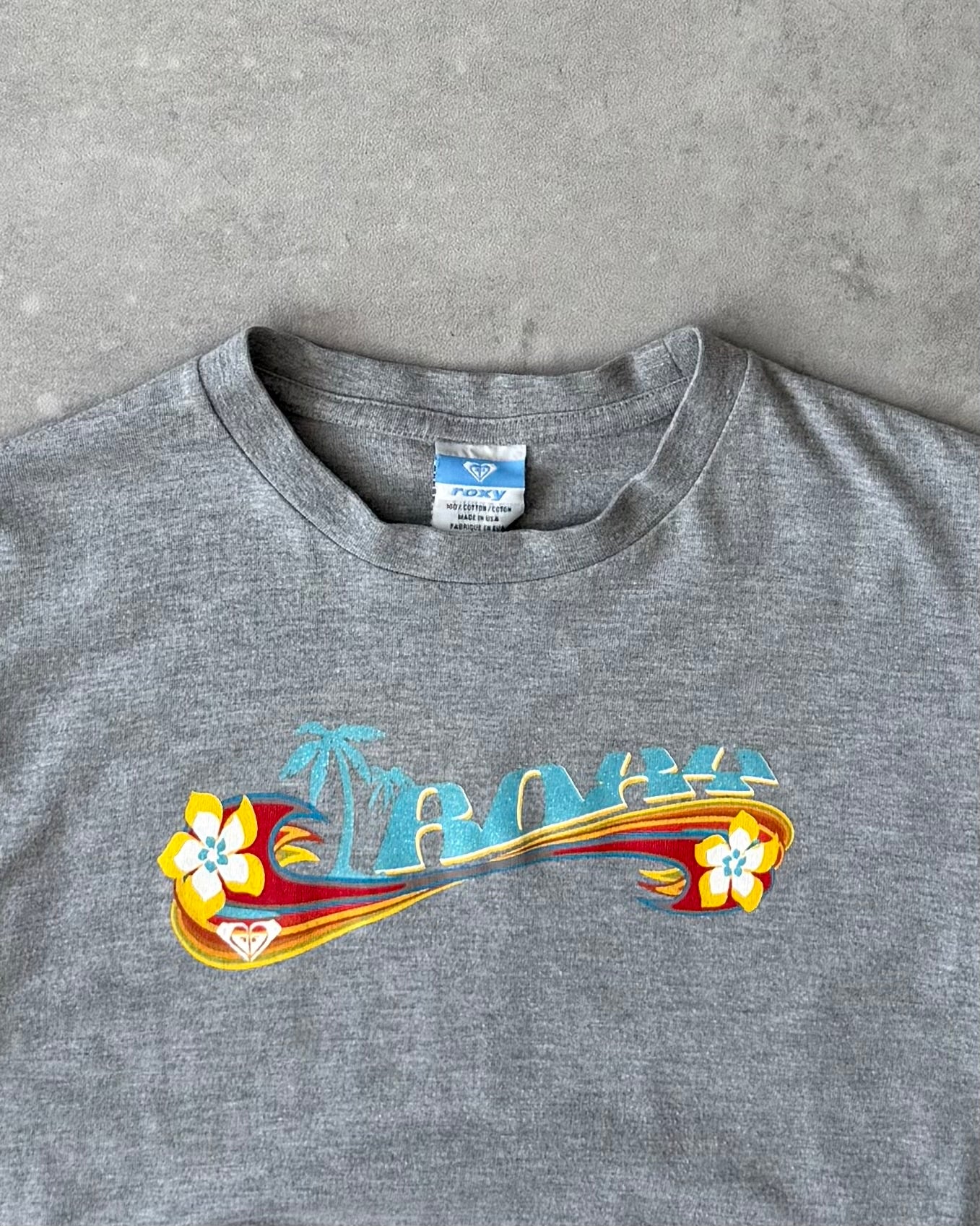 Vintage Roxy Women's Baby Tee (M)